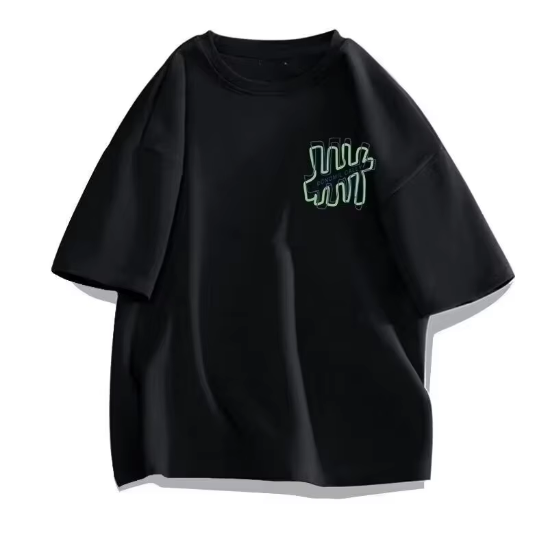 T-shirt de mode baseball américain avec logo imprimé en 3D
