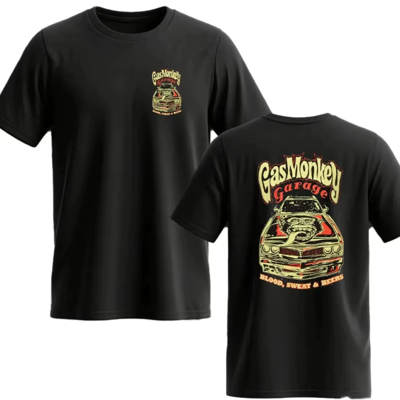 T-shirt double face Amazing Essential Gas Monkeys Garage pour homme