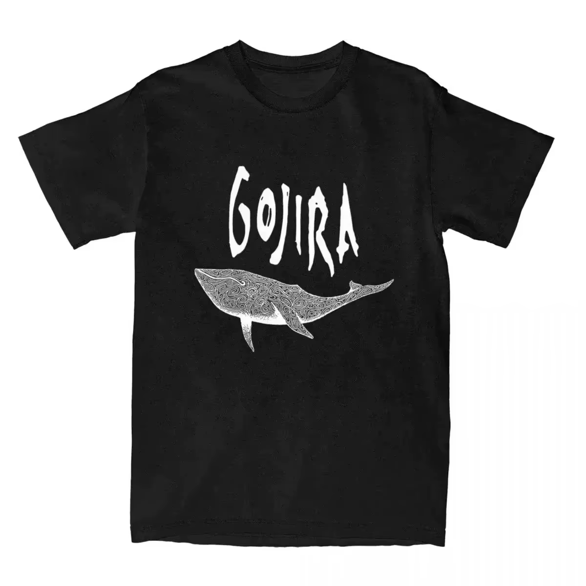 T-shirt en coton avec motif Tree of Life Gojira Band