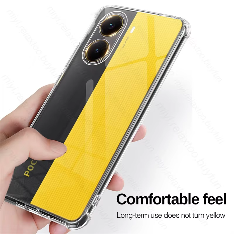 Coque souple en TPU 3 en 1 pour Poco X7 Pro 5G