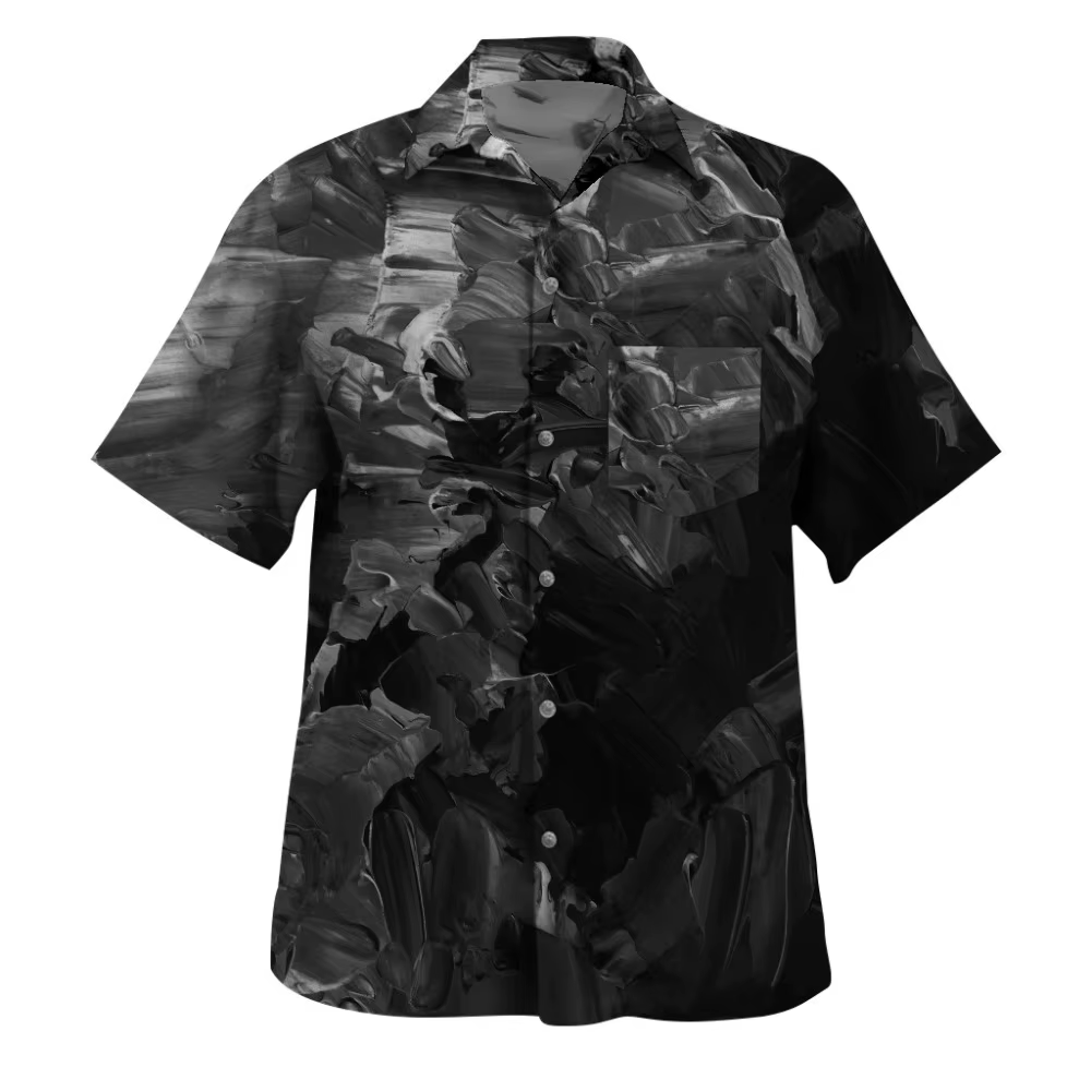 Chemise hawaïenne à manches courtes pour hommes