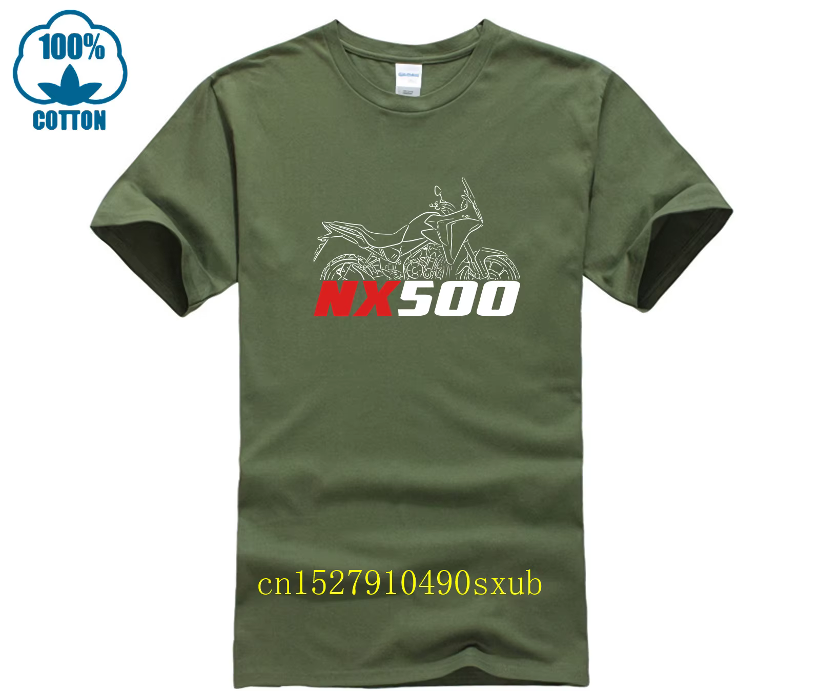 NX500 2025 T-Shirt inspiré T-Shirt de moto pour les coureurs