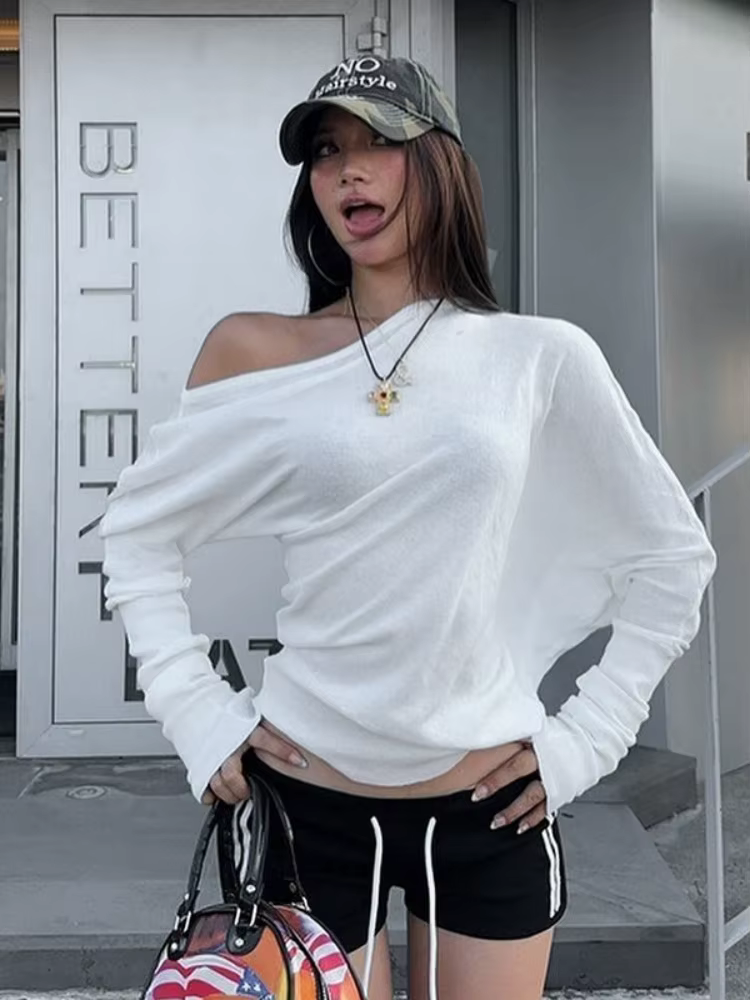 T-shirt à Manches sulfpour Femme