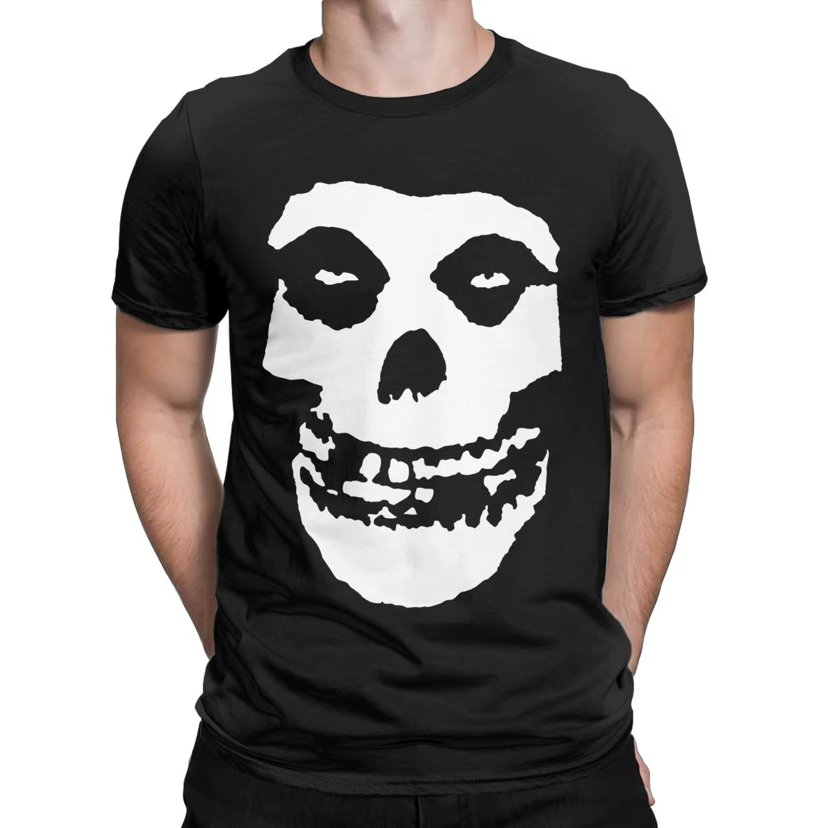 T-Shirts à manches courtes et col rond pour hommes