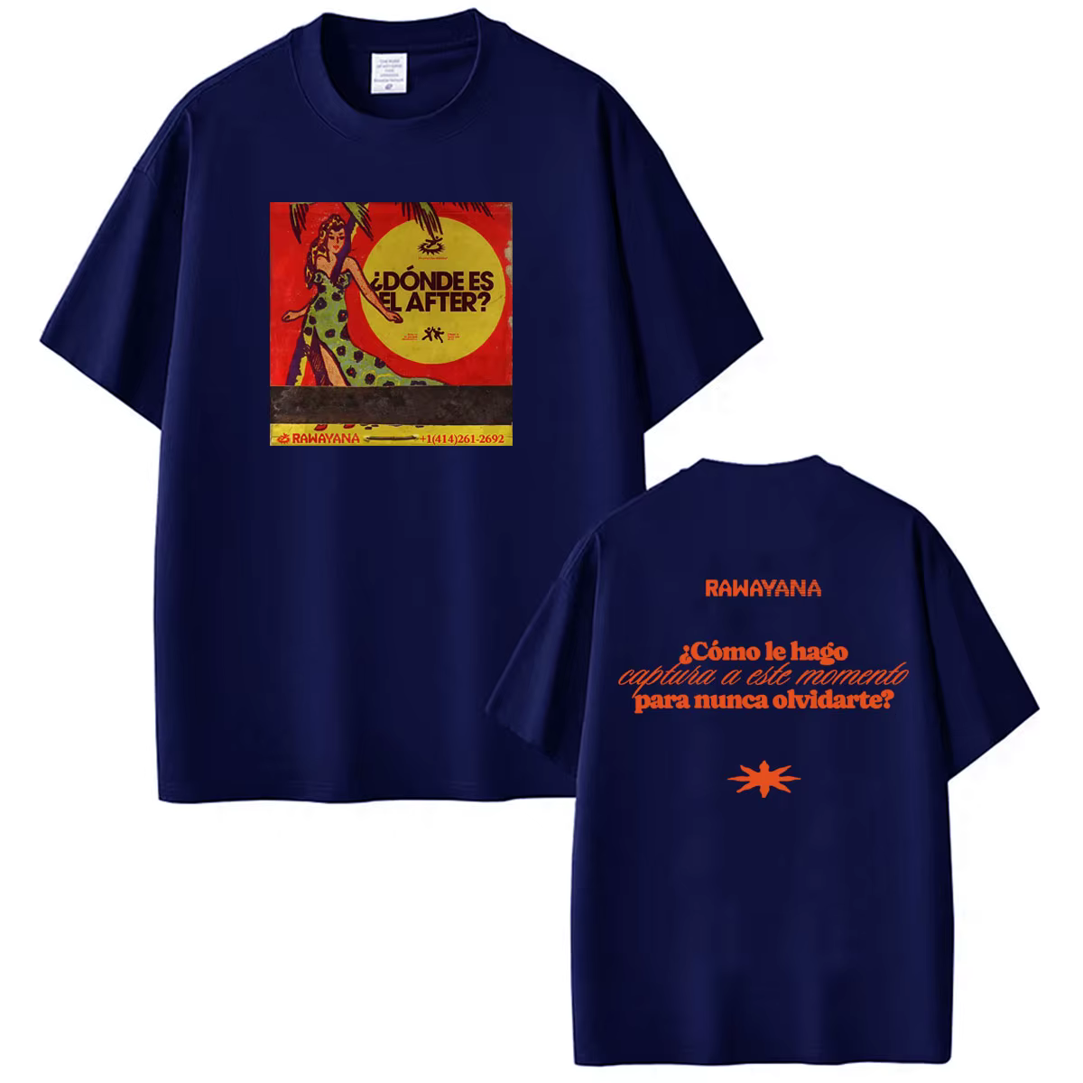 Rawayana : où est l'après? T-shirt graphique Album 2026 pour hommes et femmes