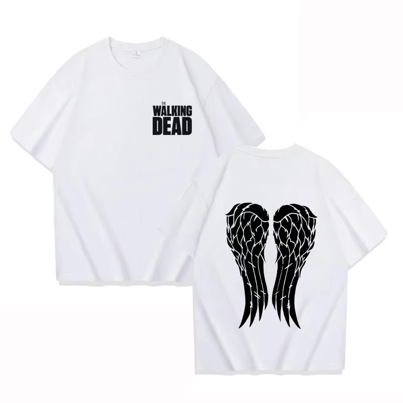 Nouveau chaud The Walking Dead T-shirts mode femmes hommes été t-shirt unisexe décontracté à manches courtes col rond