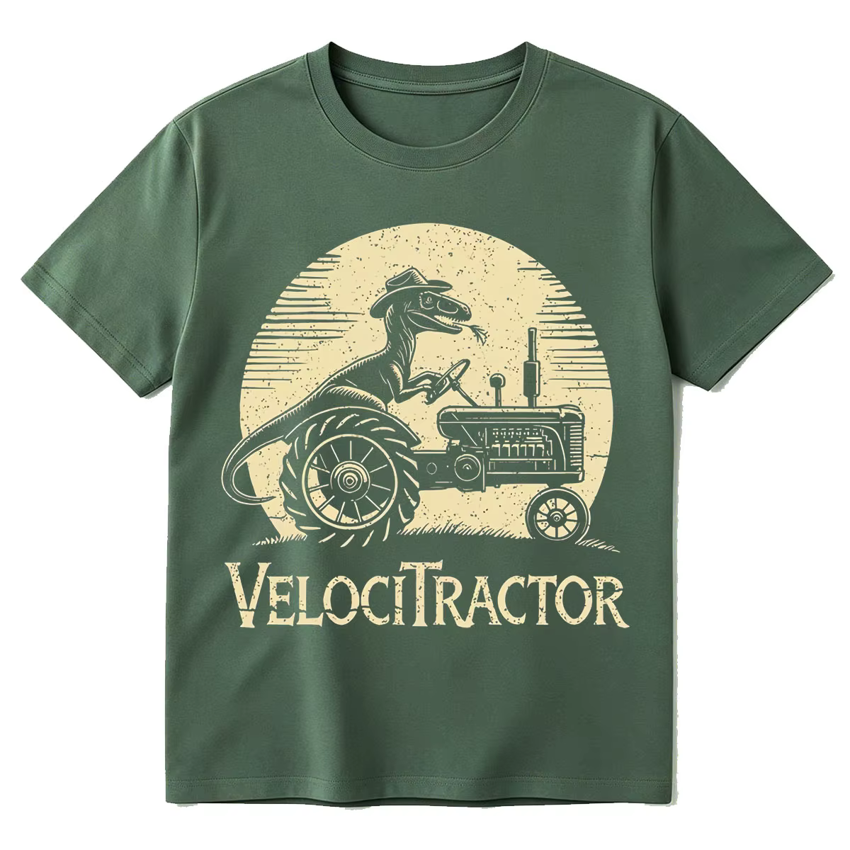 T-shirt graphique VelociTractor drôle pour hommes et femmes