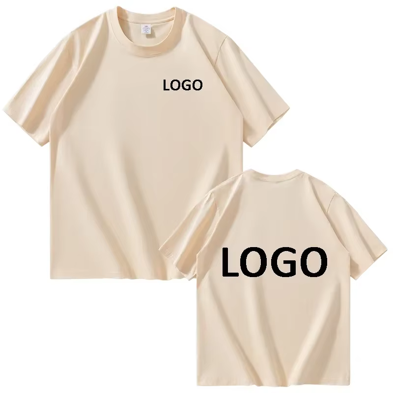 Personnalisé imprimé hommes femmes T-shirts vêtements de sport en vrac mode à manches courtes t-shirt personnalité