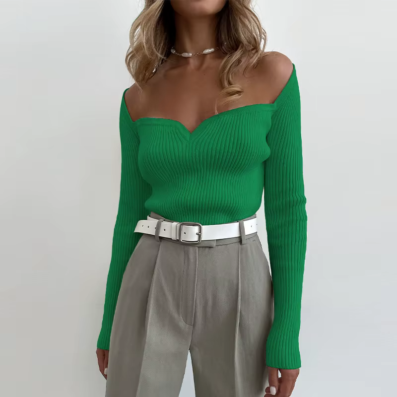 Pull tricoté pour femmes