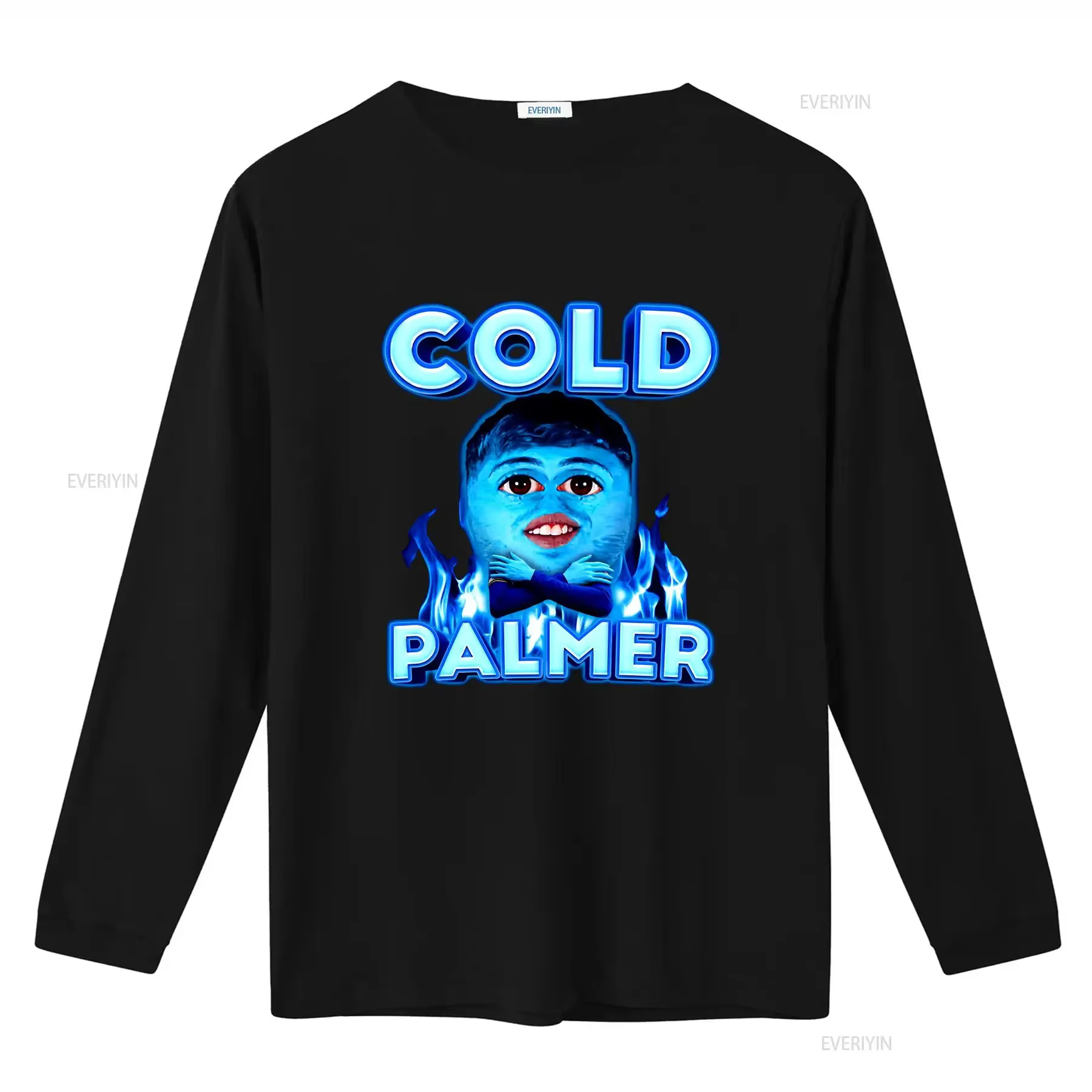 Cold Palmer Cole M T-shirt en coton Fun Meme vintage Graphique délavé Polyvalent Casual Confortable Doux Vêtements de créateurs unisexes