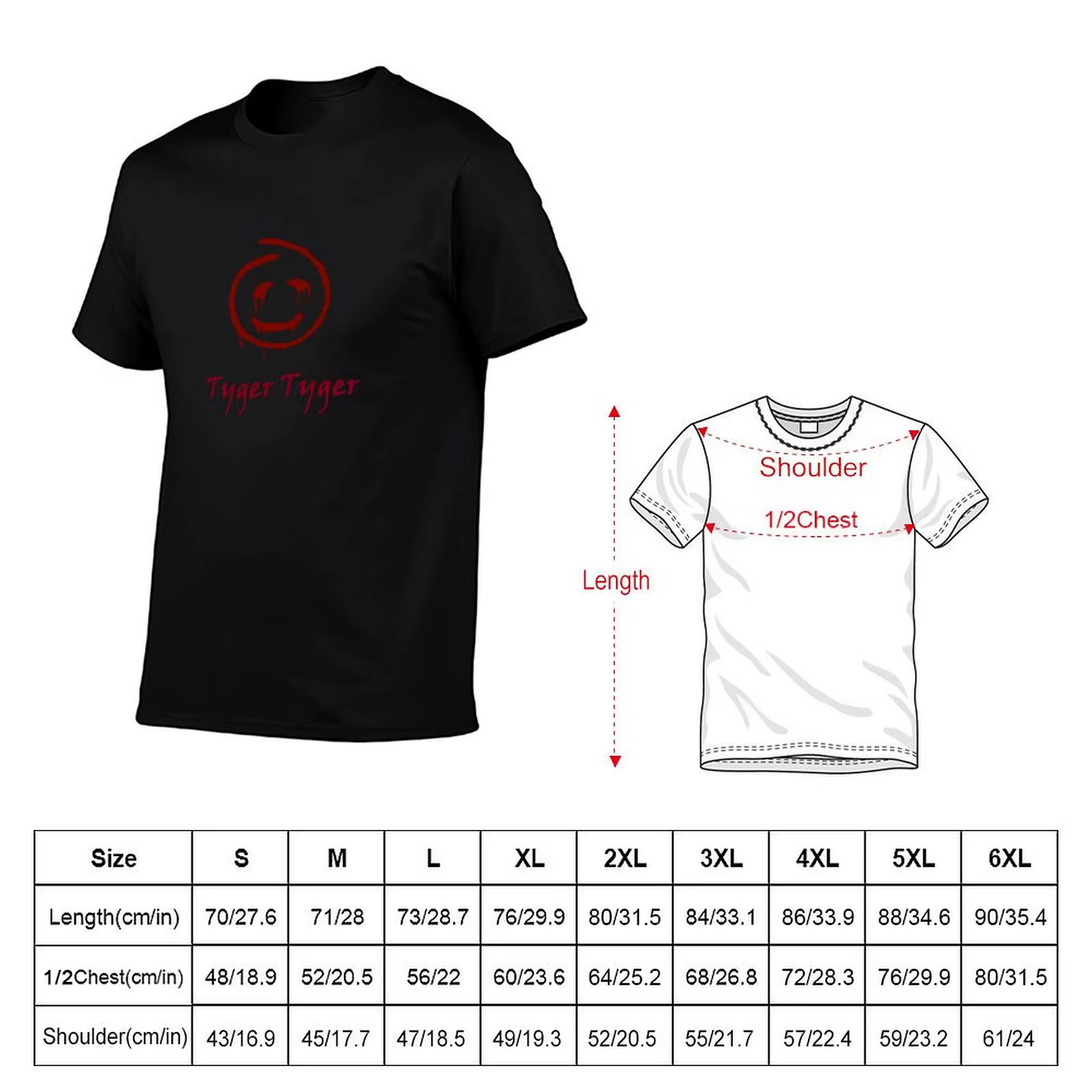 Red John - The Mentalist T-Shirt léger et rafraîchissant à manches courtes