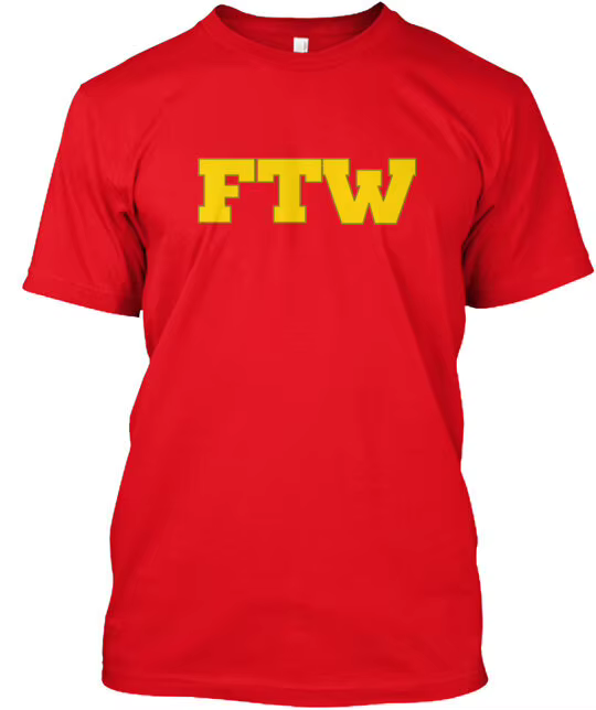 T-shirt Ftw taille S à 5XL