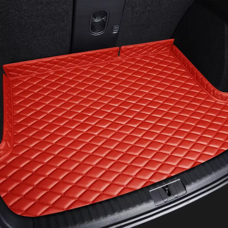 Tapis de coffre de voiture personnalisés en cuir PU, pour Volkswagen VW Polo 2019-2022 2014-2018 2011-2013 2006-2010, accessoires de voiture
