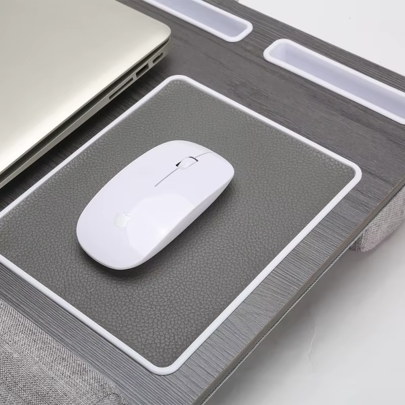 Conception de Table de pied de bureau d'ordinateur Portable polyvalente de barre antidérapante à Double rainure tapis