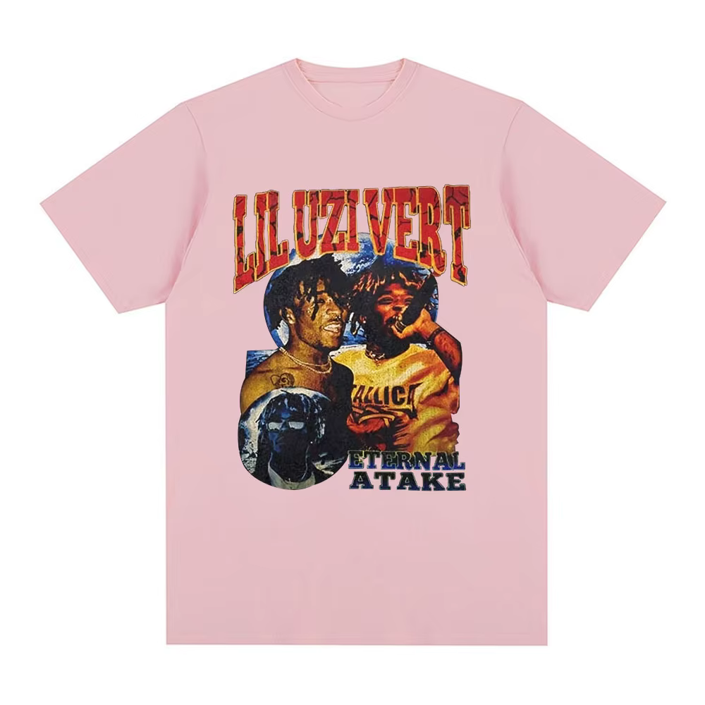 Rappeur Lil Uzi Vert T-shirt Album de musique Atake éternel graphique