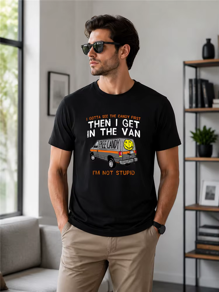 T-shirt humoristique pour hommes