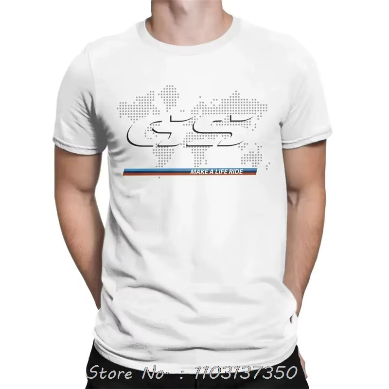 T-shirt graphique en coton pour 1250 GS, streetwear, offre spéciale