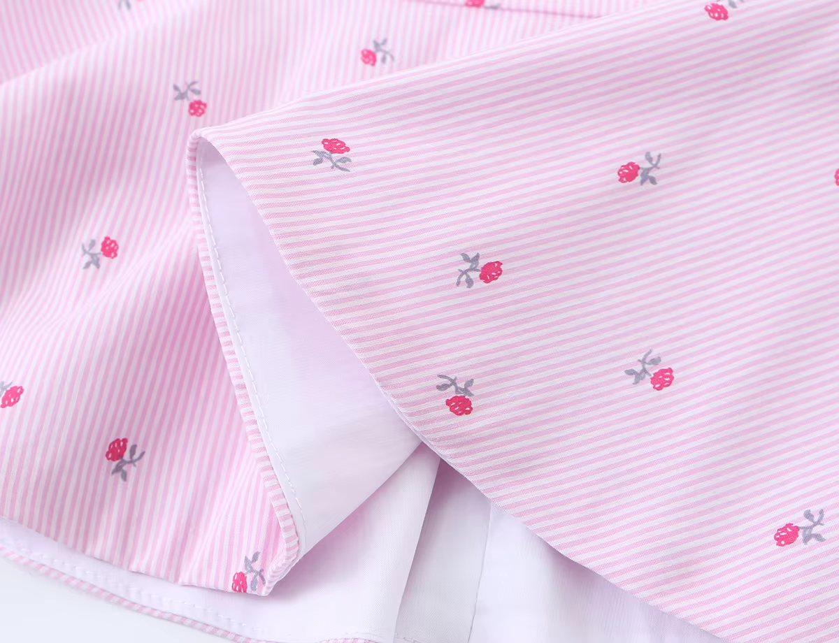 Débardeur Cami Rose à Motifs Floraux pour Femme - Style Bustier Corset Plissé Rayé