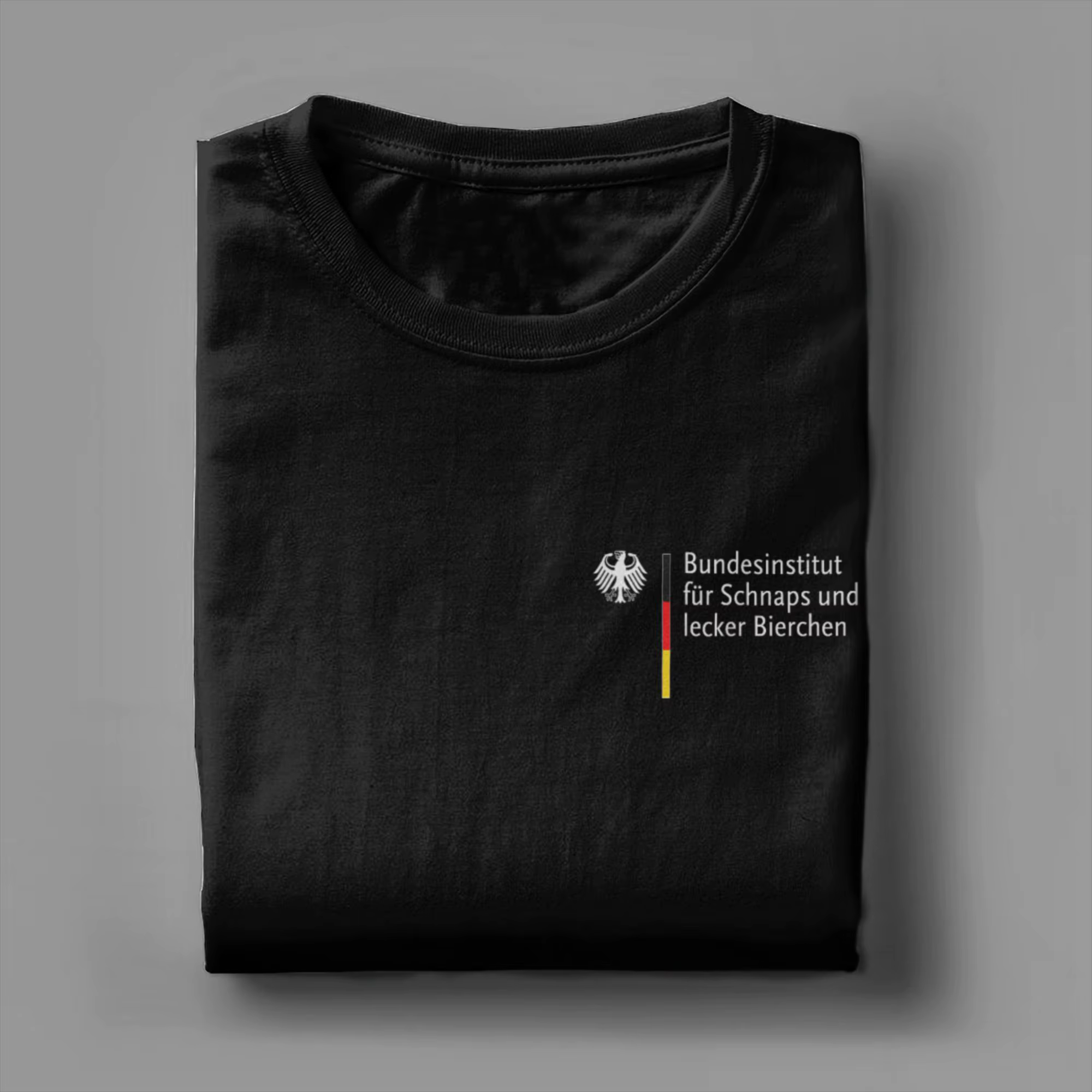 Hommes institut allemand-fédéral pour liqueur délicieux bière t-shirt coton vêtements à manches courtes col rond