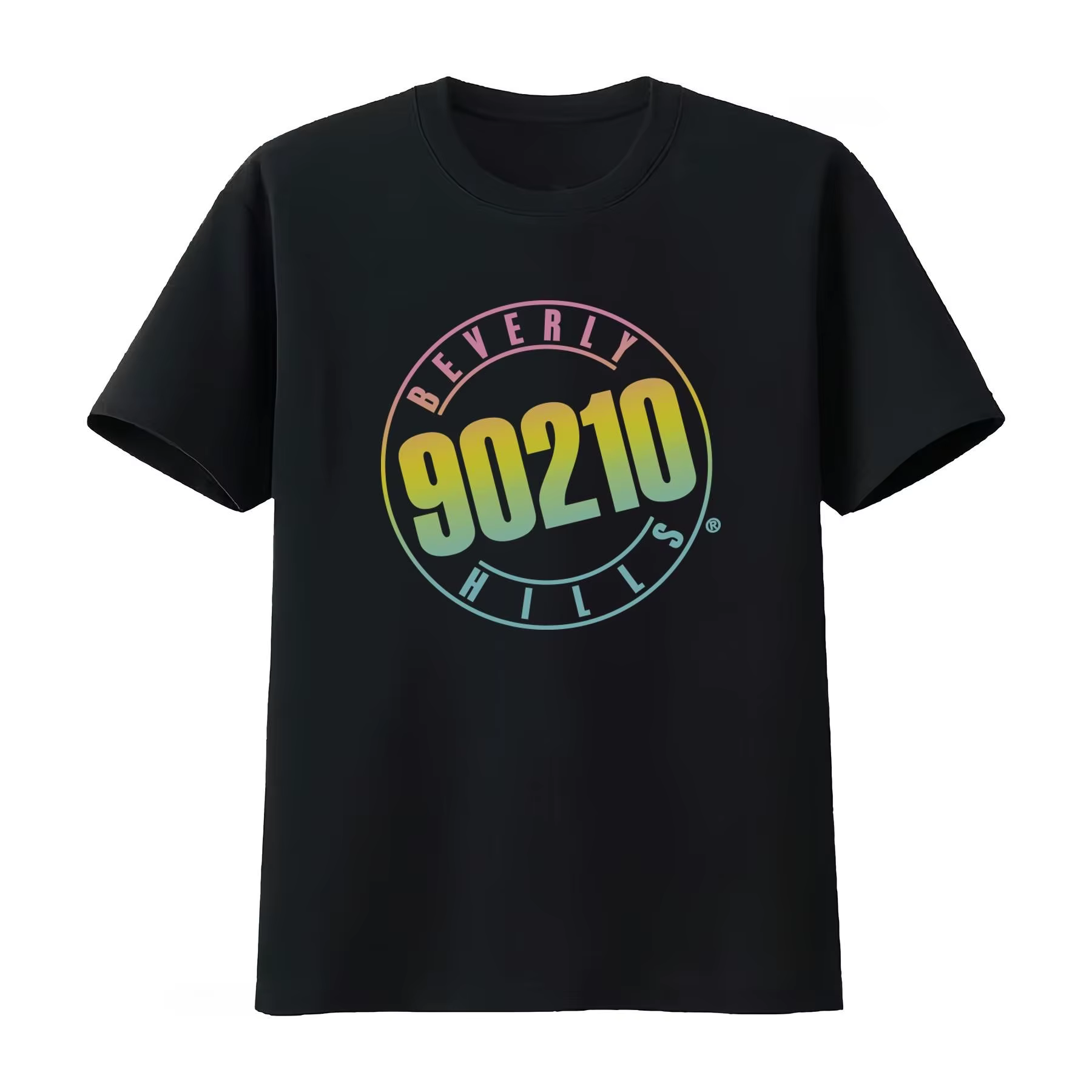 T-shirt rétro Beverly Hills 90210 avec logo