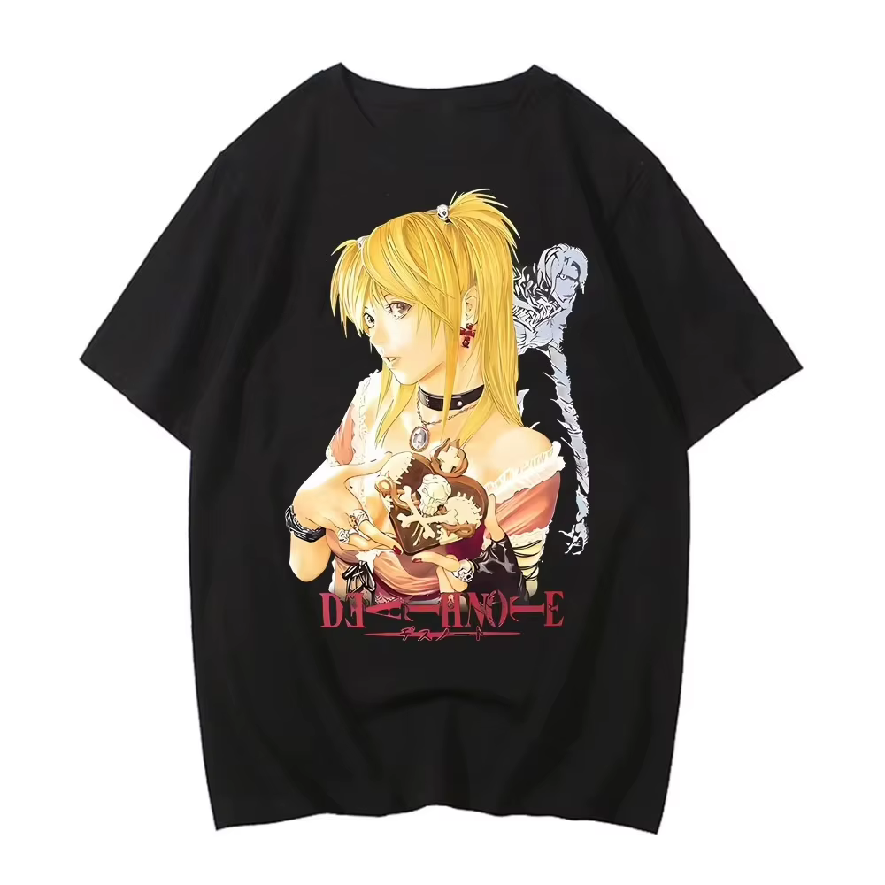T-shirt Death Note vintage délavé