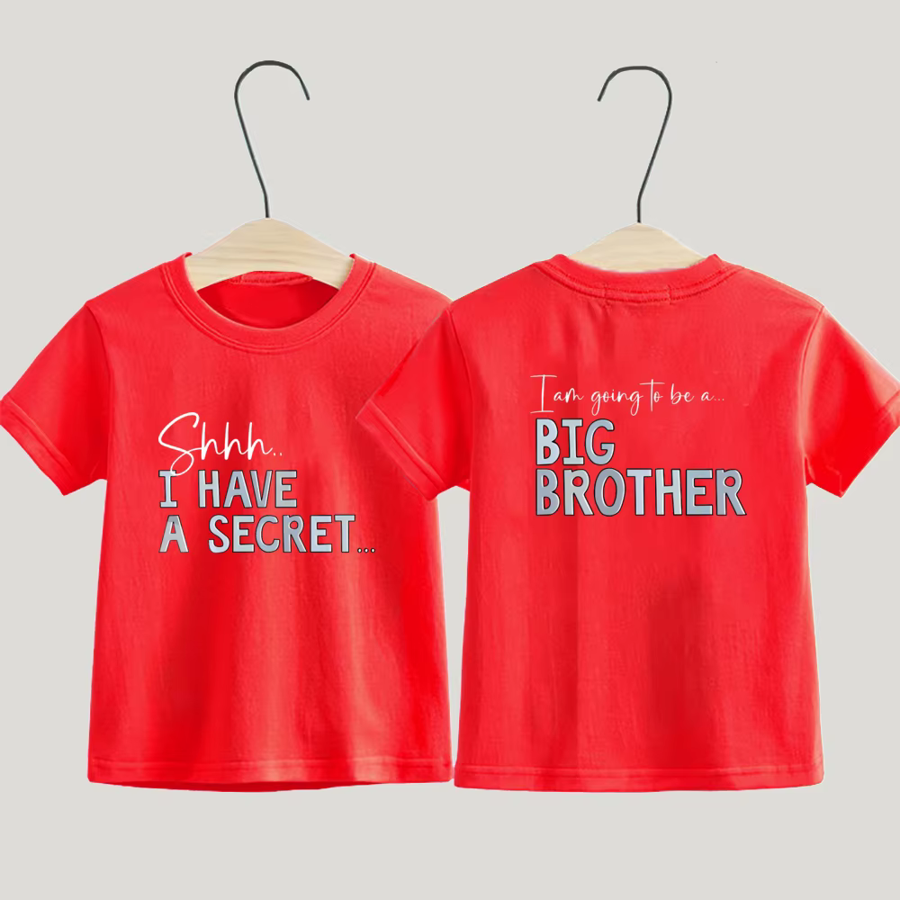 T-Shirt Big Brother, j'ai un Secret promu à gros frère