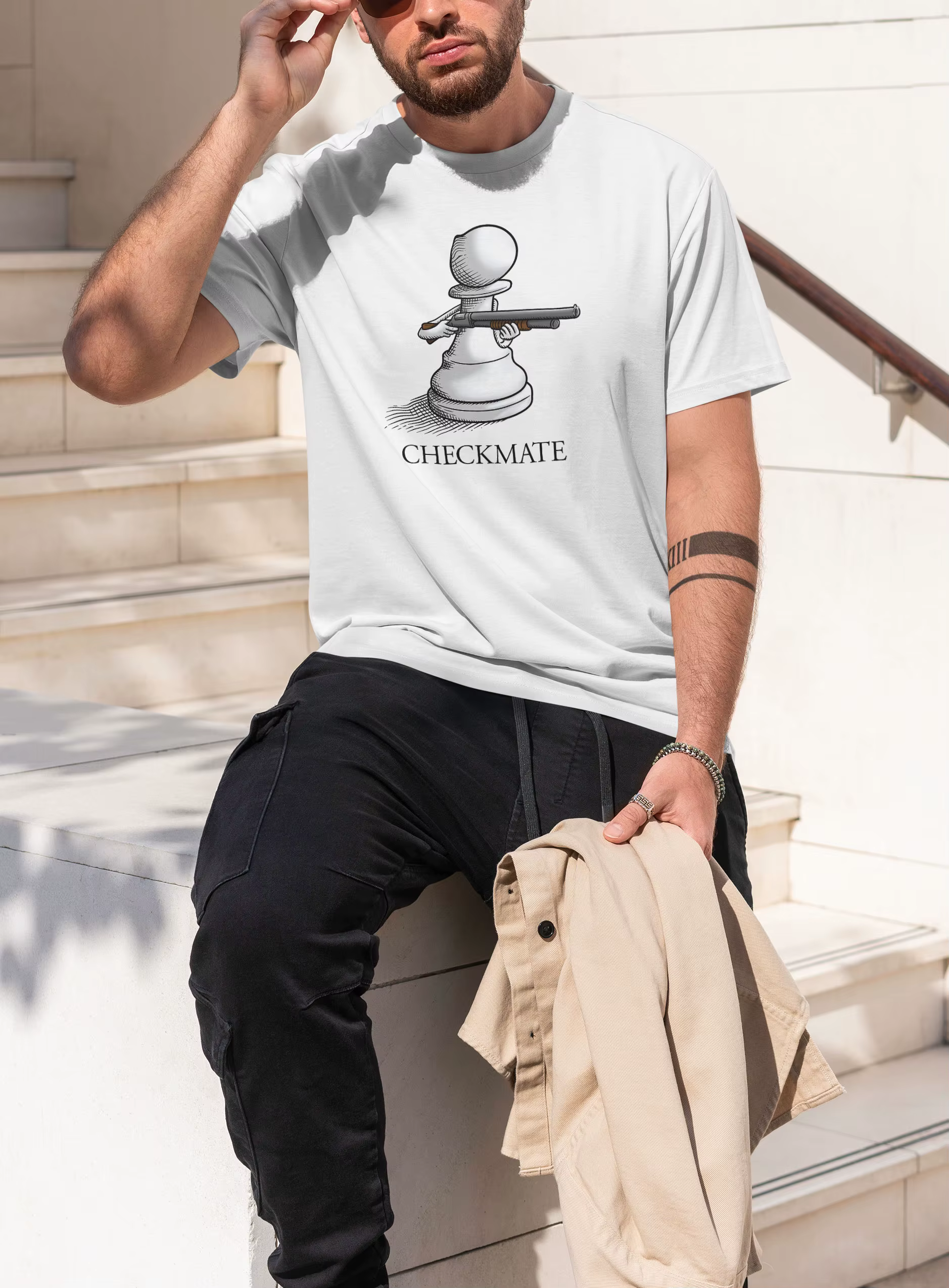 T-shirt humoristique en coton pour hommes et femmes