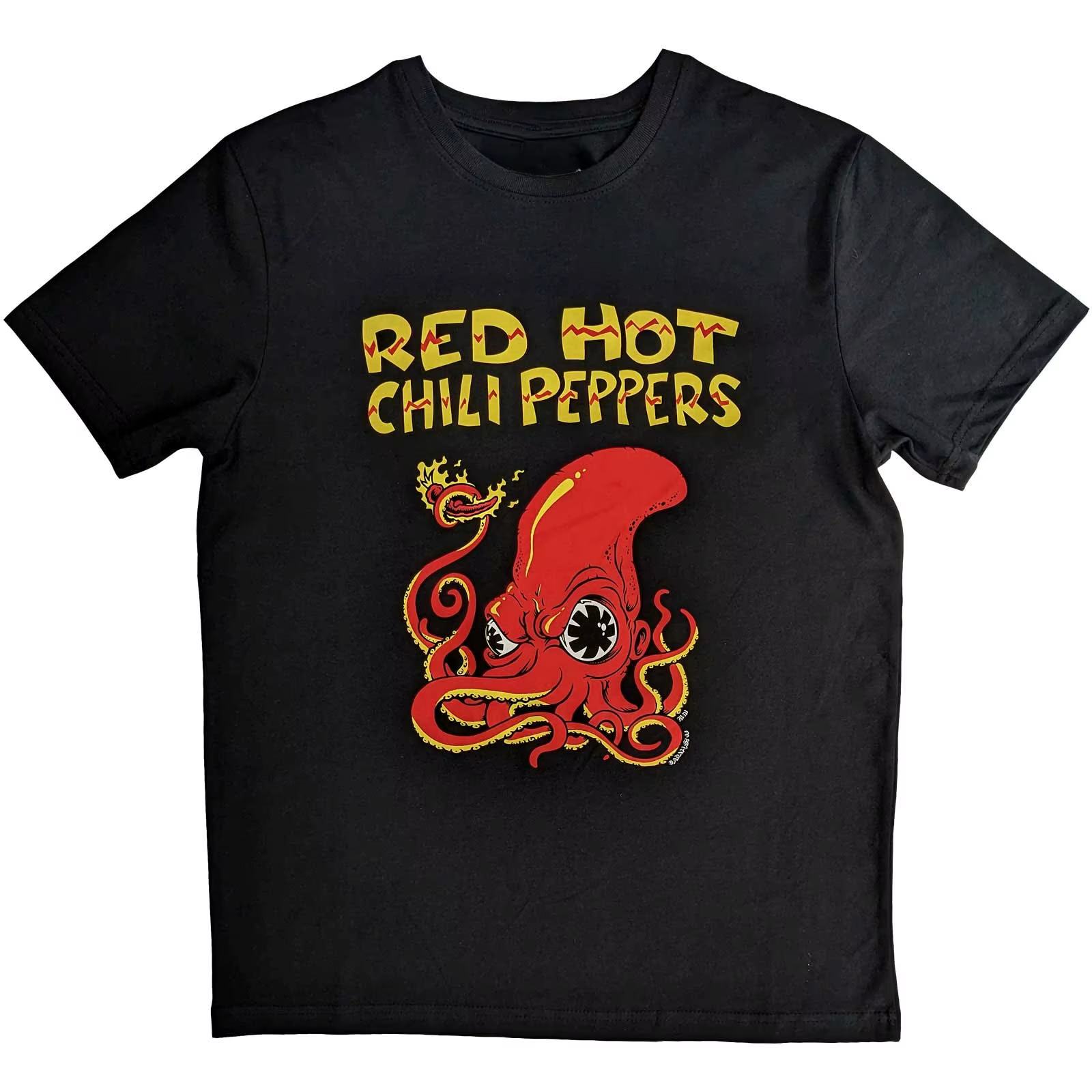 T-shirt Red Hot Chili Peppers Scribble Asterisk Band