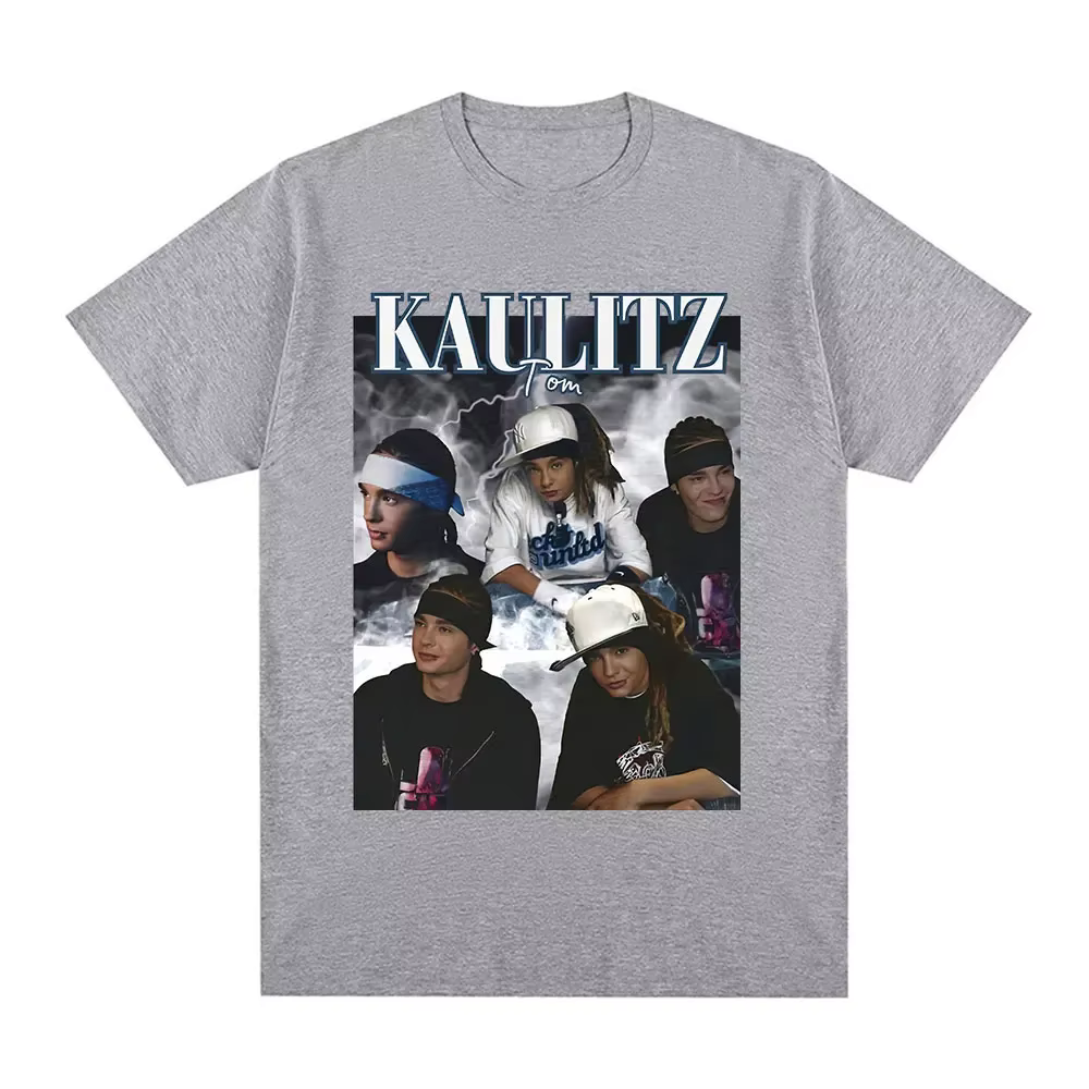Rock Band Tokio hôtel Tom Kaulitz graphique T-shirt hommes vêtements Hip Hop Punk gothique