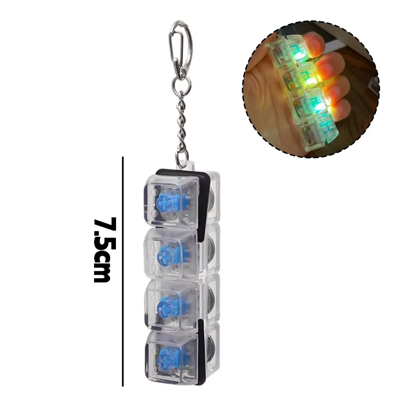 Clavier à 4 touches lumineuses