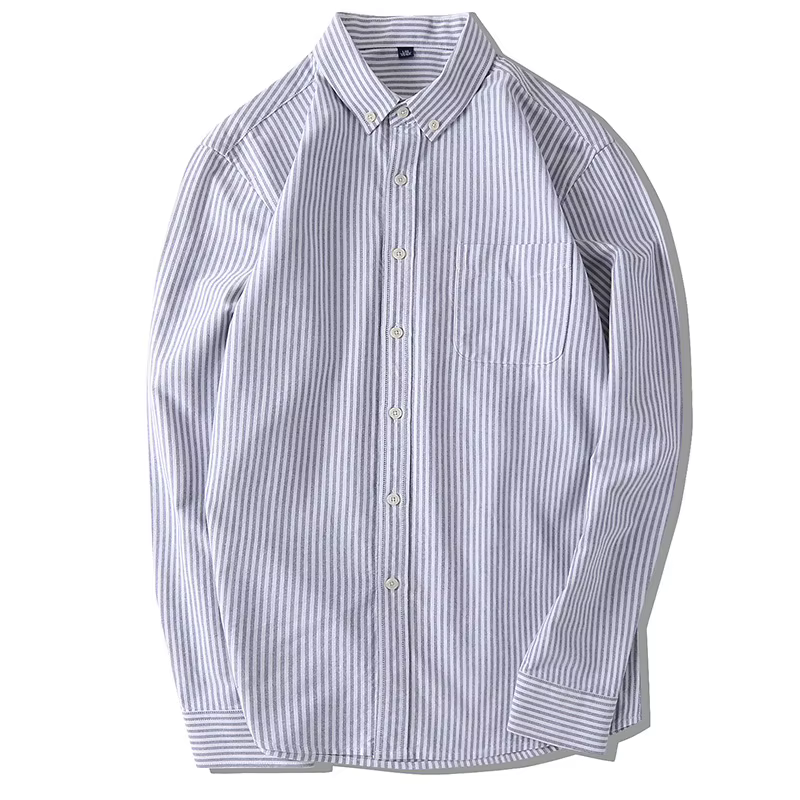 Chemise en coton Oxford pour hommes