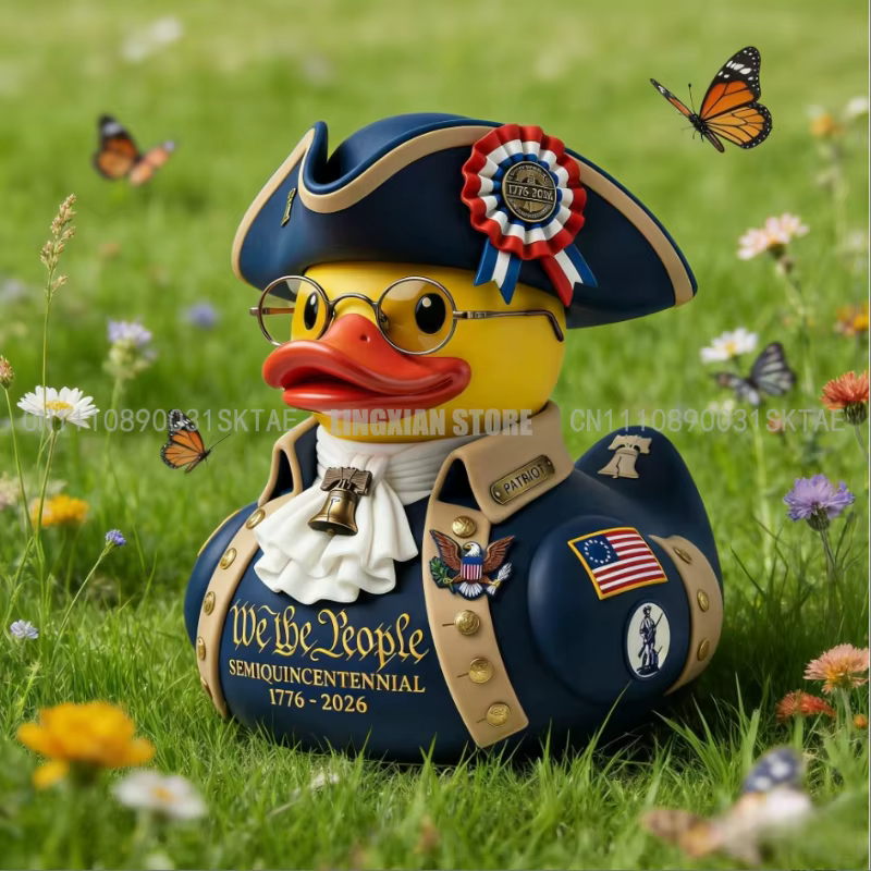 Canard en caoutchouc militaire Top Gun 40e anniversaire Maverick Pilot Duck