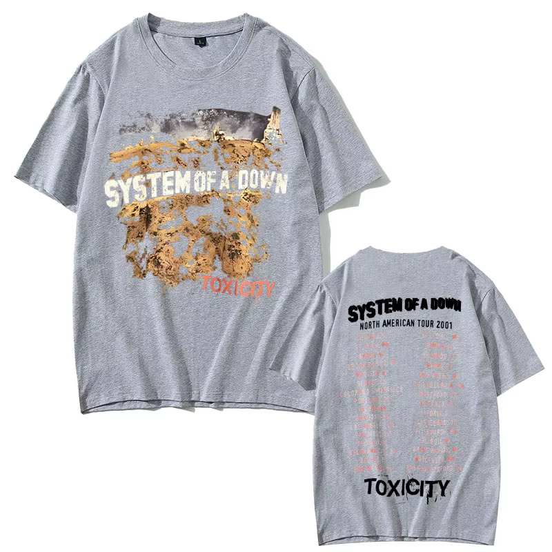 T-shirt Punk Rock pour hommes et femmes