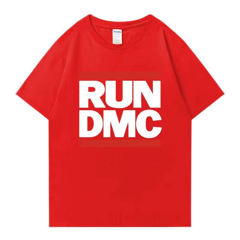 RUN DMC T-shirt à col rond avec imprimé graphique