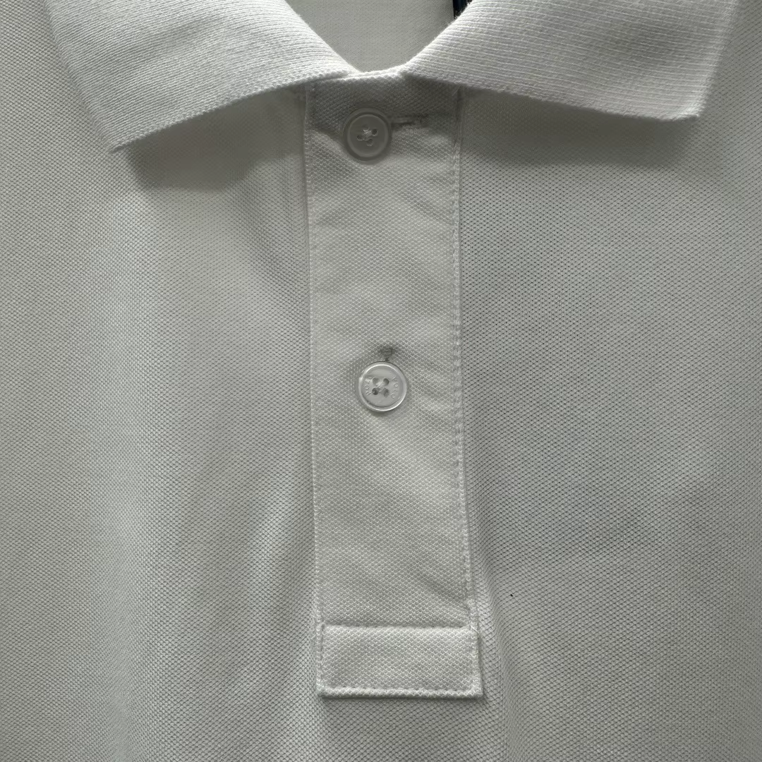 Polo brodé d'été pour homme