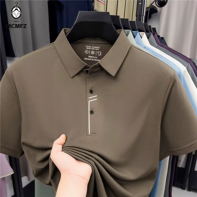 Polo pour homme à manches courtes