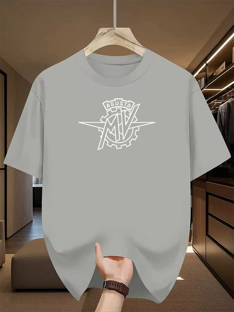 Mv Agusta t-shirt hommes 100% fibre de polyester vêtements de sport faciles à nettoyer adapté aux