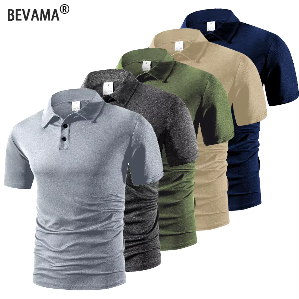 Polo d'été respirant pour hommes
