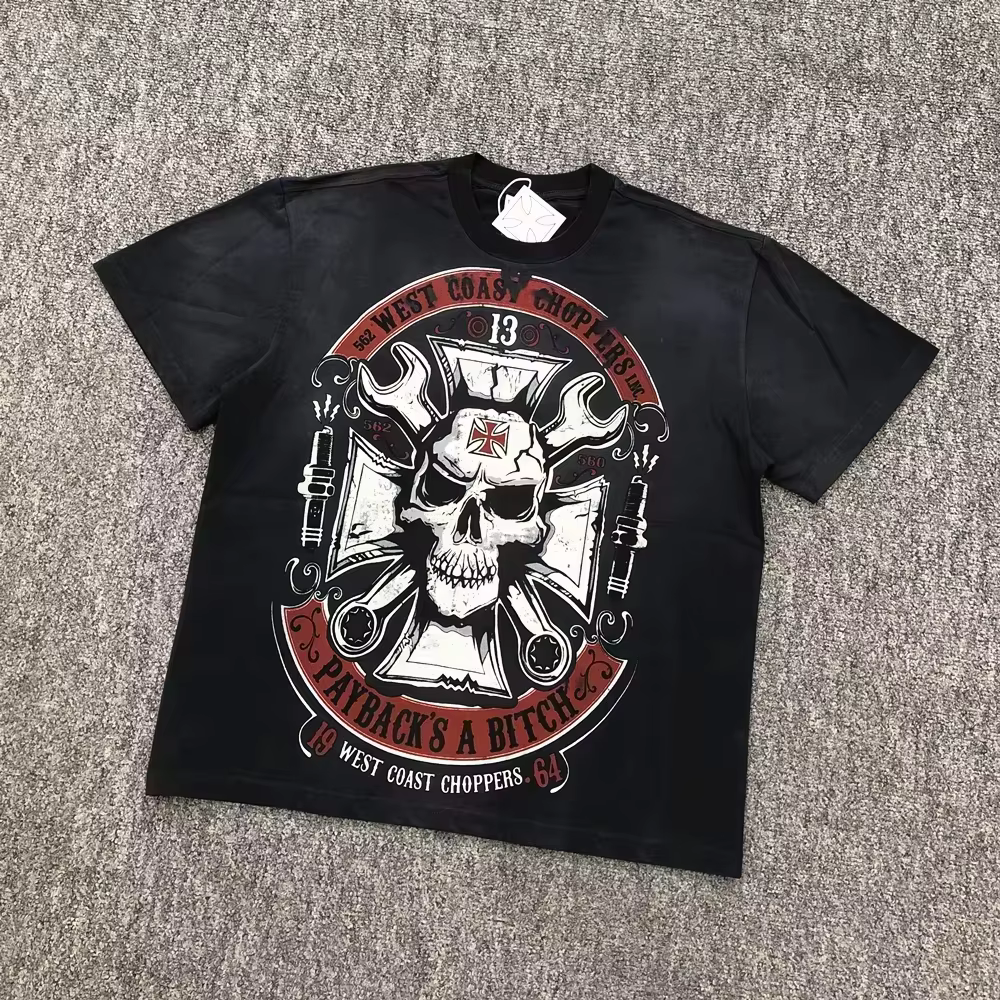 T-shirt classique rétro 2026 à motif