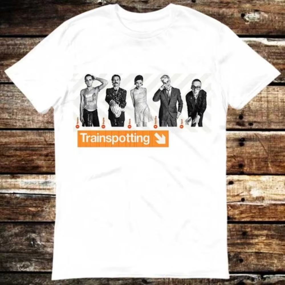 T-shirt Trainspotting, film classique des années 90
