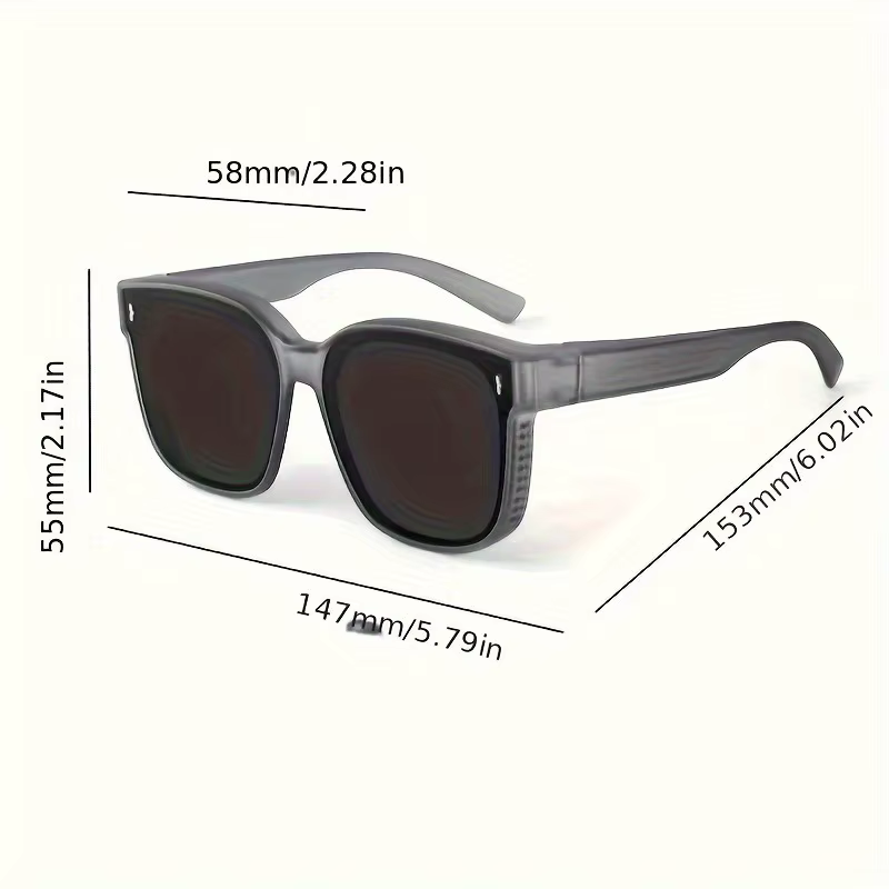 Lunettes polarisées antireflet pour hommes et femmes, adaptées à la mode sur les lunettes pour la conduite sur la plage et les voyages