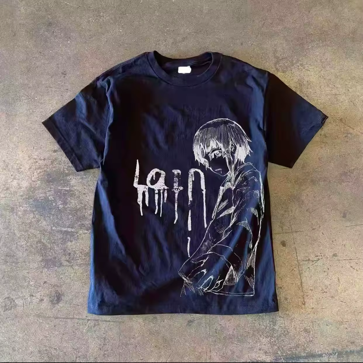 T-shirt imprimé tendance à manches courtes pour hommes et femmes