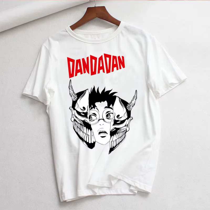 Dan Da Dan Dandadan Okarun été mode chemise graphique t-shirt haut pour femme Base col rond t-shirts drôle filles t-shirt
