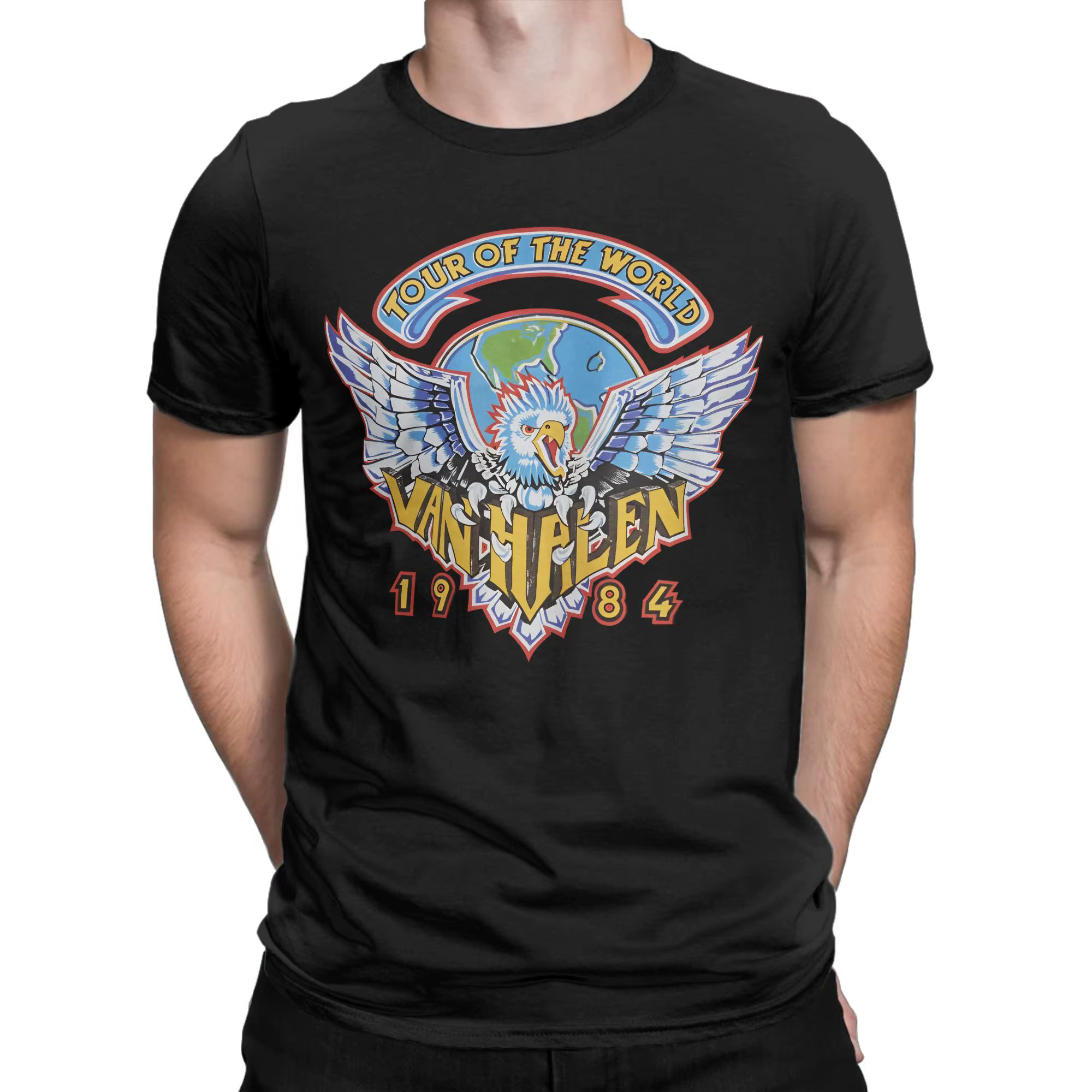 T-shirt avec Logo du groupe de musique rock Van Halen