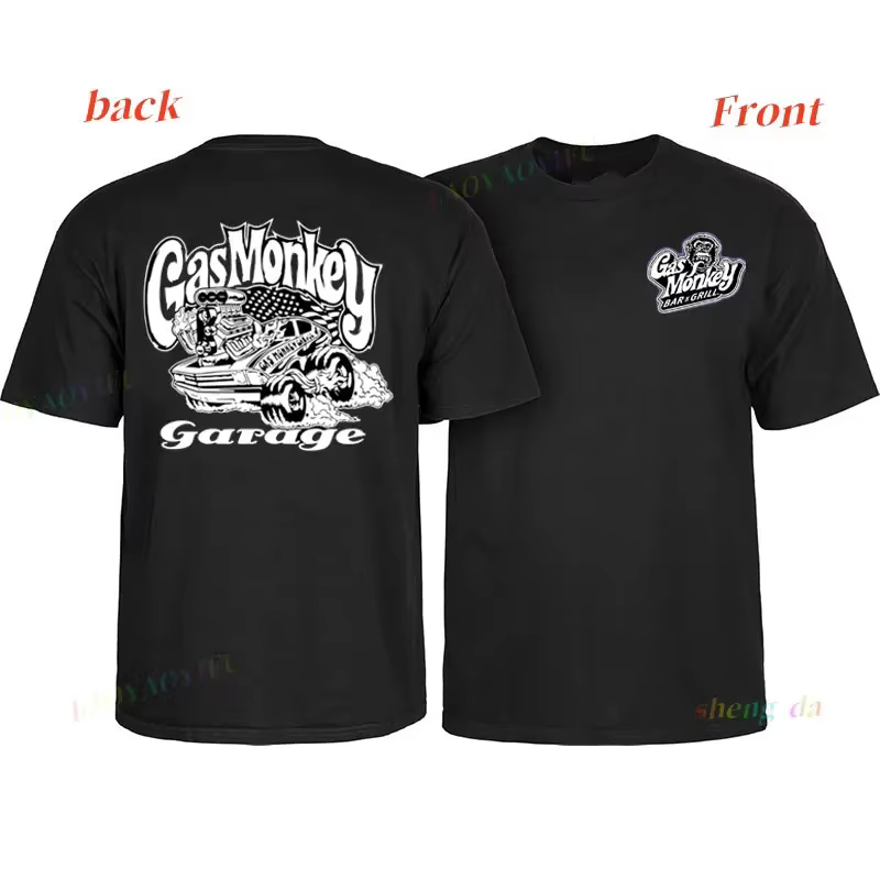 Camiseta Gas Monkey Garages Classics T-shirt à manches courtes pour hommes