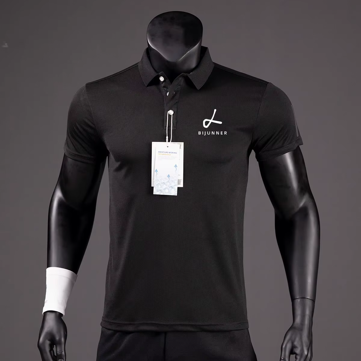Polo de golf décontracté à manches courtes