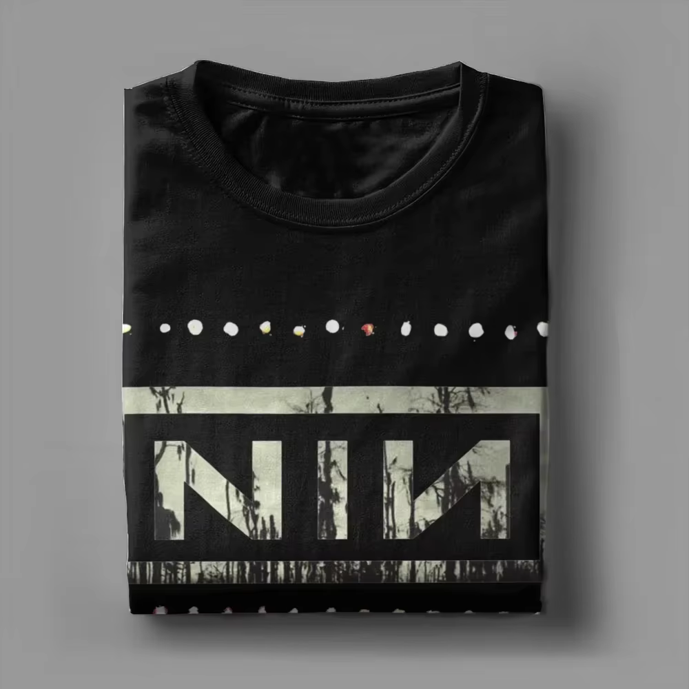 Nine pouces ongles NIN Rock Band vêtements hommes femmes coton T-shirt