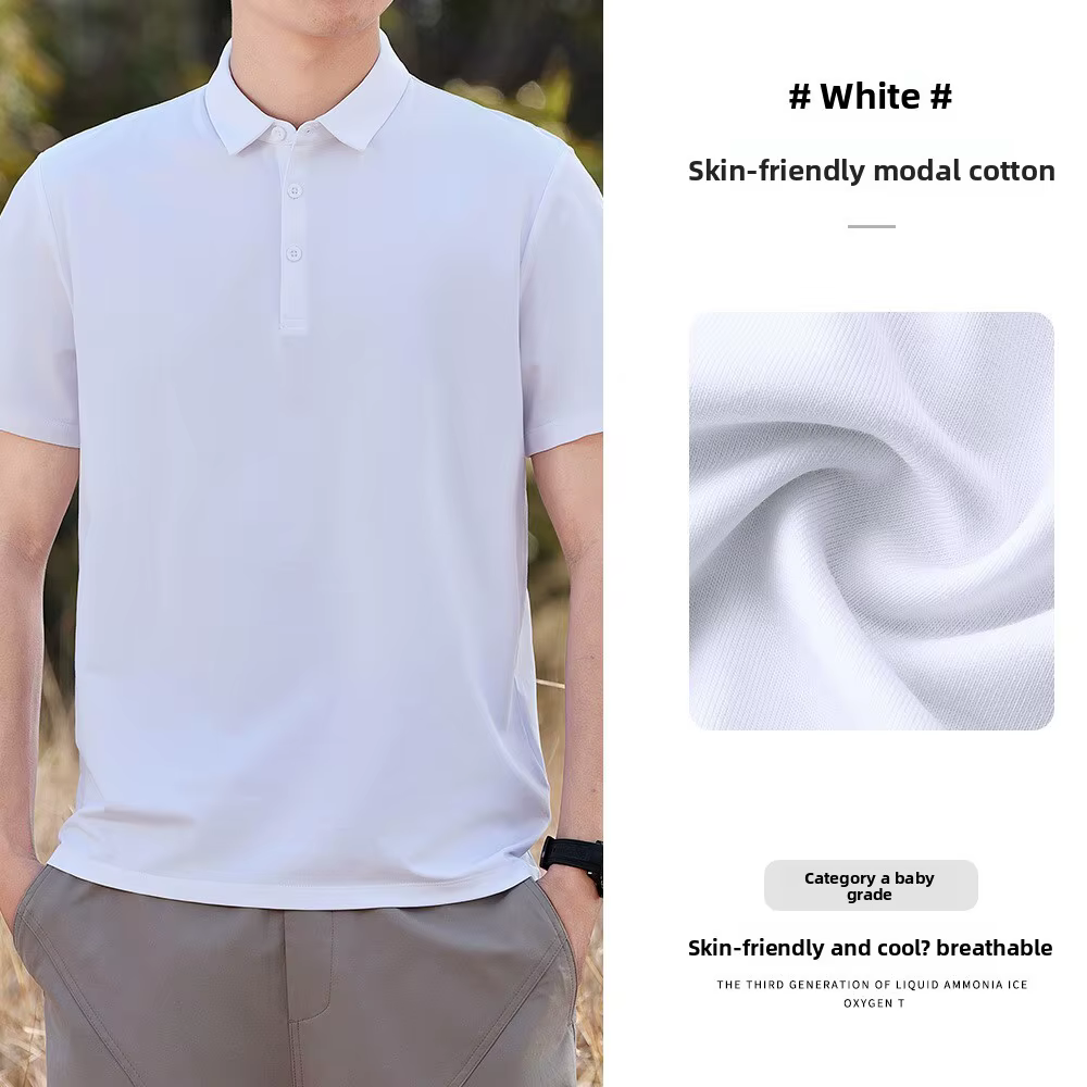 Polo Modal à manches courtes pour hommes