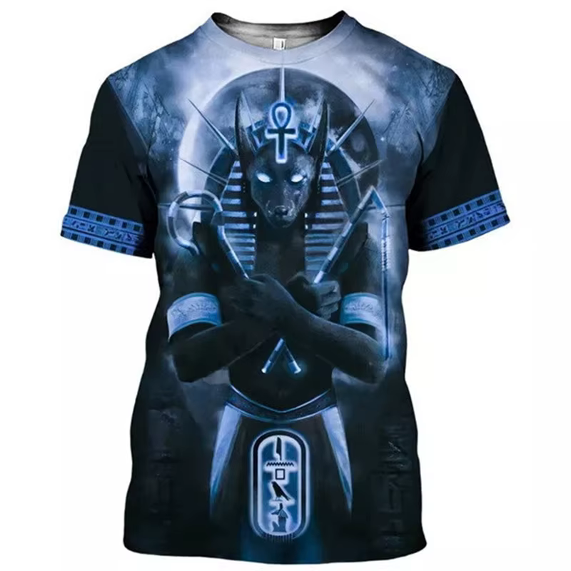 T-shirt imprimé 3D pour hommes et femmes