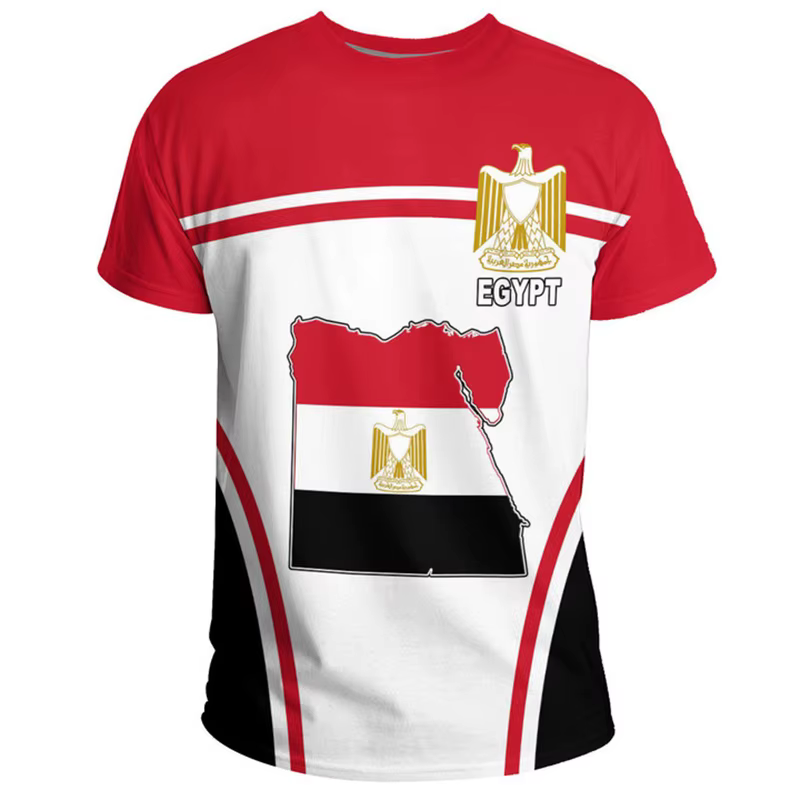 T-shirt à manches courtes et col rond pour homme